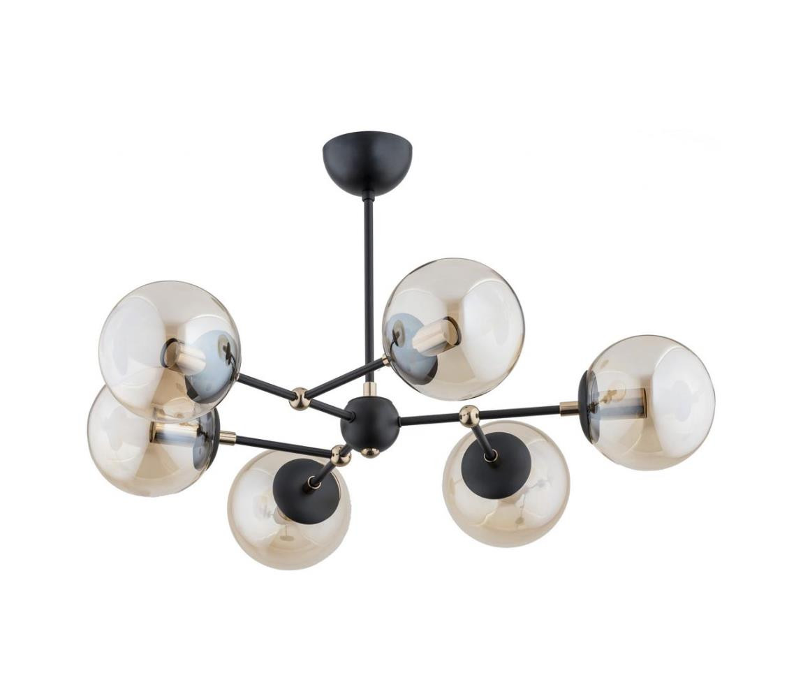 Lustr na tyči ITORIS 6xE14/60W/230V