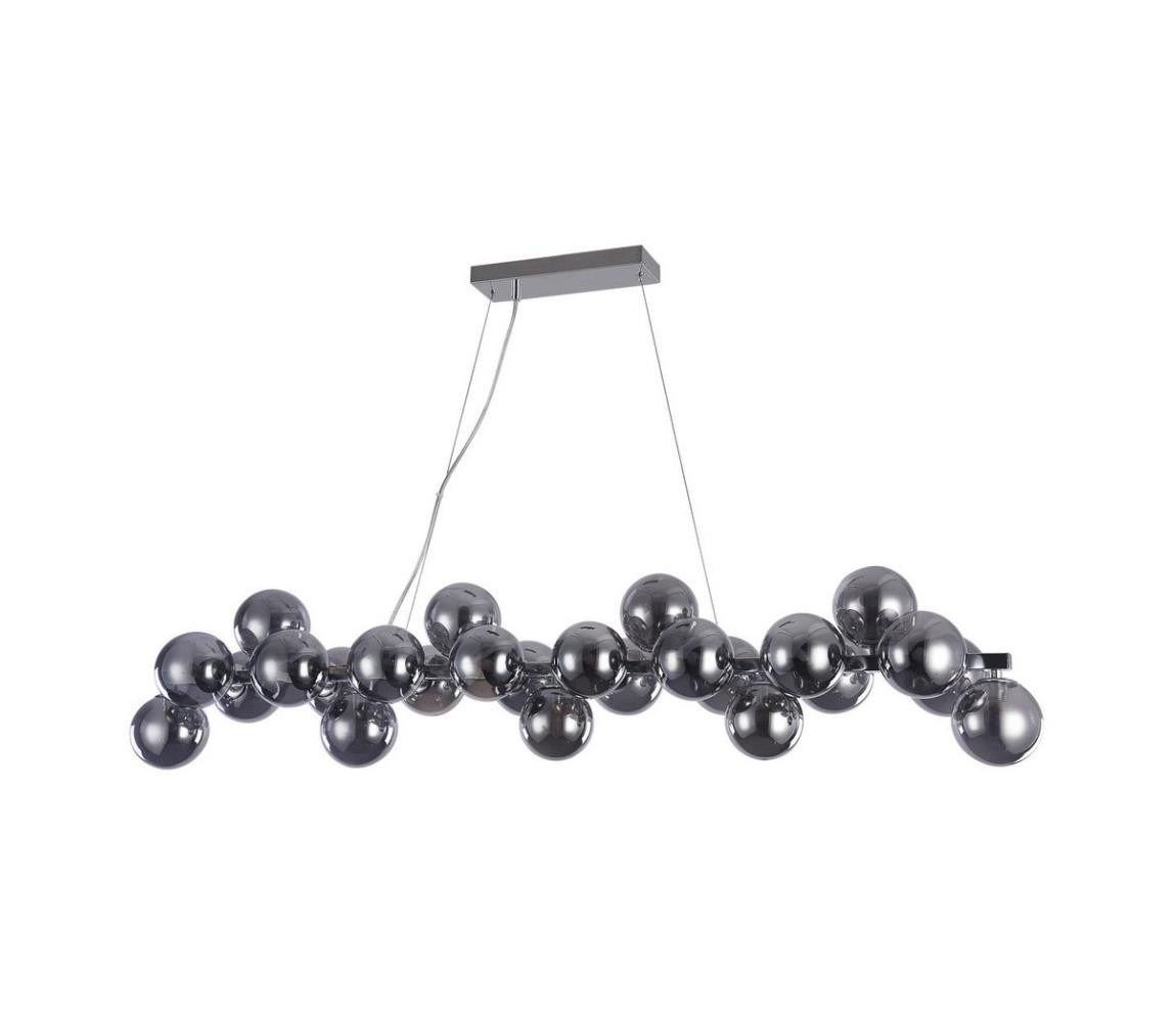 PND-5252-A-25-CH+SMK - Lustr na lanku CABELLA 25xG9/28W/230V