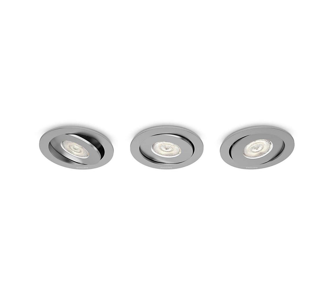 Philips Philips 59183/48/16 - SADA 3x LED podhledové svítidlo ASTEROPE LED/4,5W/230V