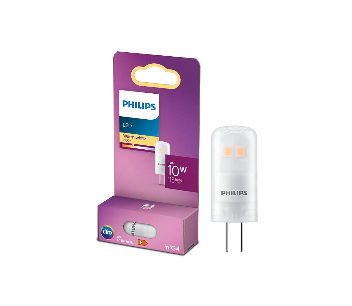 Philips LED Žárovka Philips G4/1W/12V 2700K
