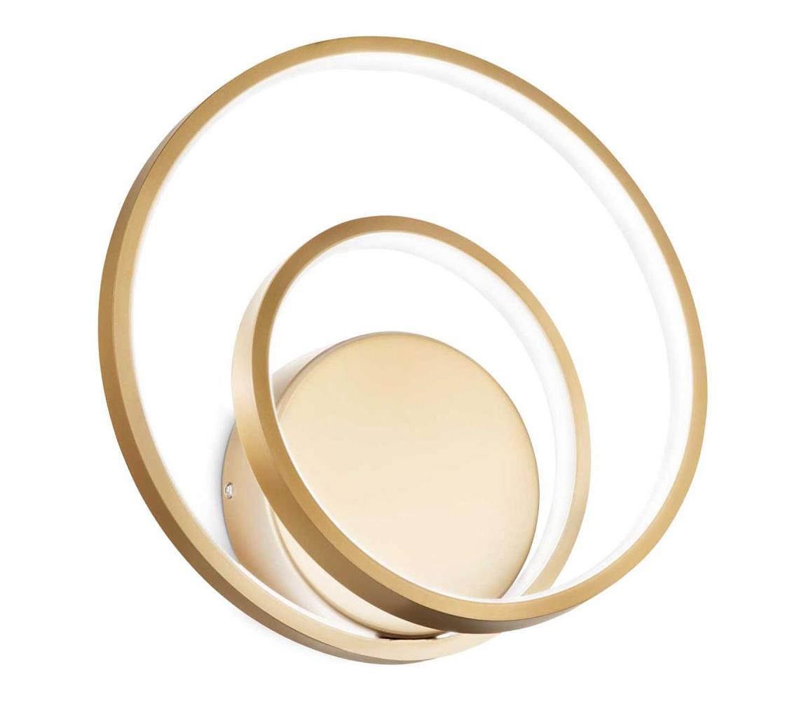 Ideal Lux Ideal Lux - LED Nástěnné svítidlo OZ LED/26W/230V CRI 90 zlatá