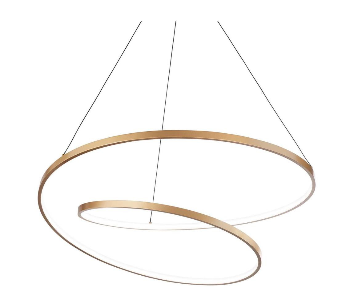 Ideal Lux Ideal Lux - LED Lustr na lanku OZ LED/52W/230V pr. 80 cm CRI 90 zlatá