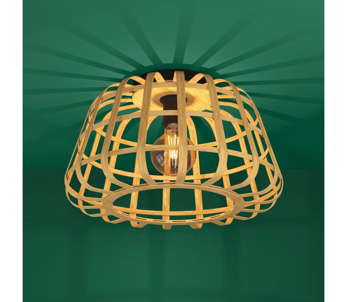 Eglo Eglo 390149 - Stropní svítidlo MONTEZUELO 1xE27/40W/230V hnědá
