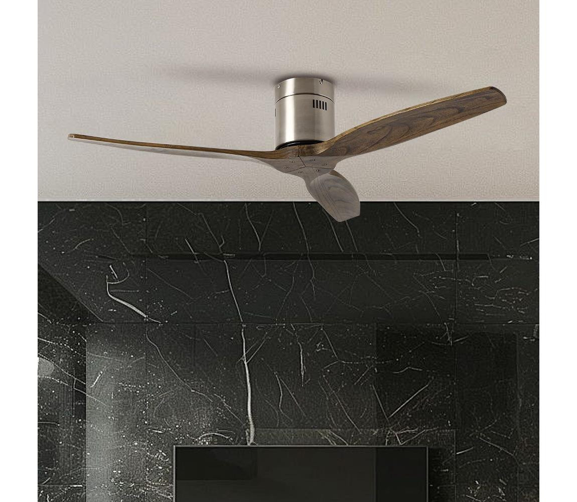 ZE ZE - Stropní látor SPELLO Wi-Fi Tuya chrom/dub + DO