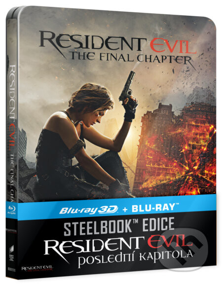 Resident Evil: Poslední kapitola 3D Steelbook Steelbook