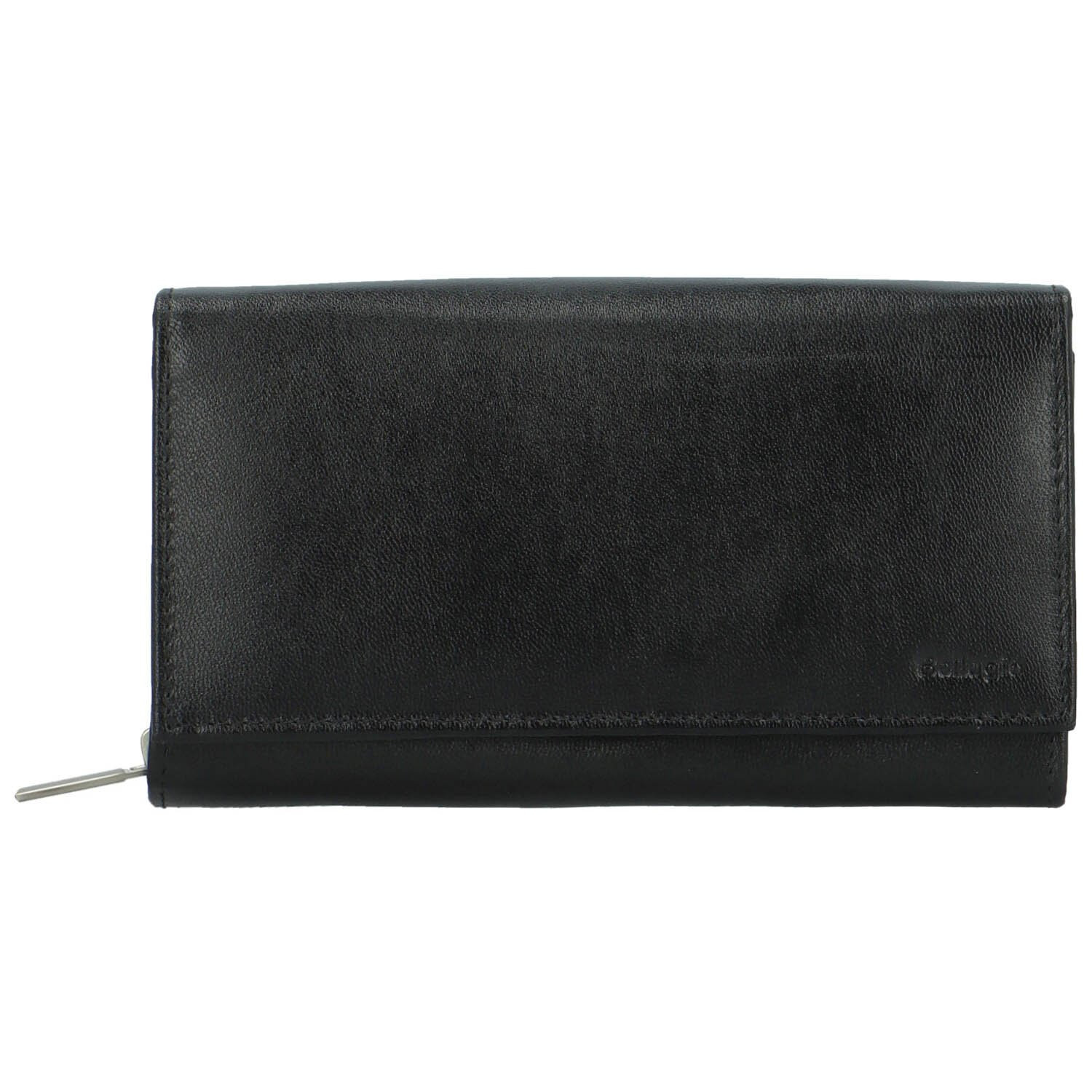 Dámská kožená peněženka černá - Bellugio Julitta černá