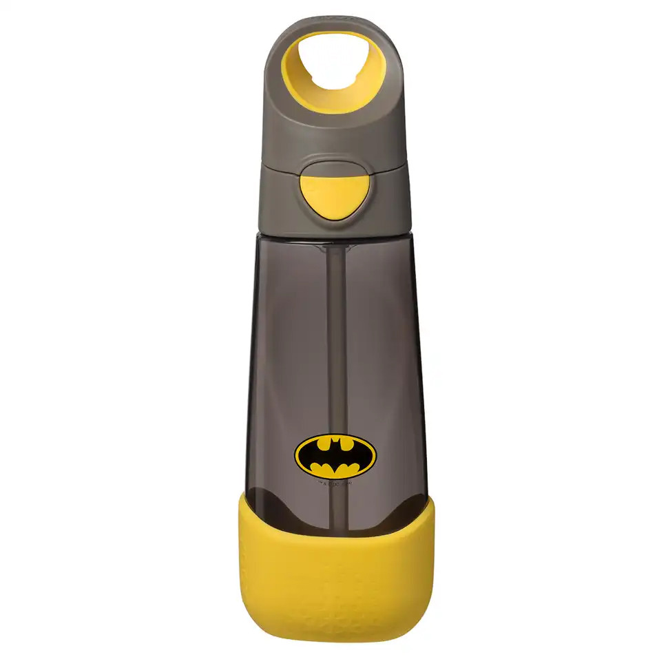 B.BOX Lahev na pití s brčkem 600 ml - Batman