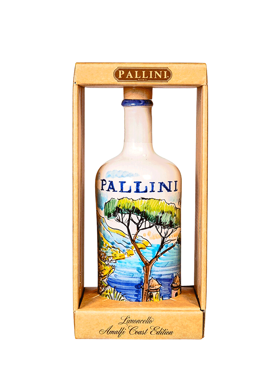 Limoncello Pallini Ceramic Amalfi Coast Edition 28% 0,5l