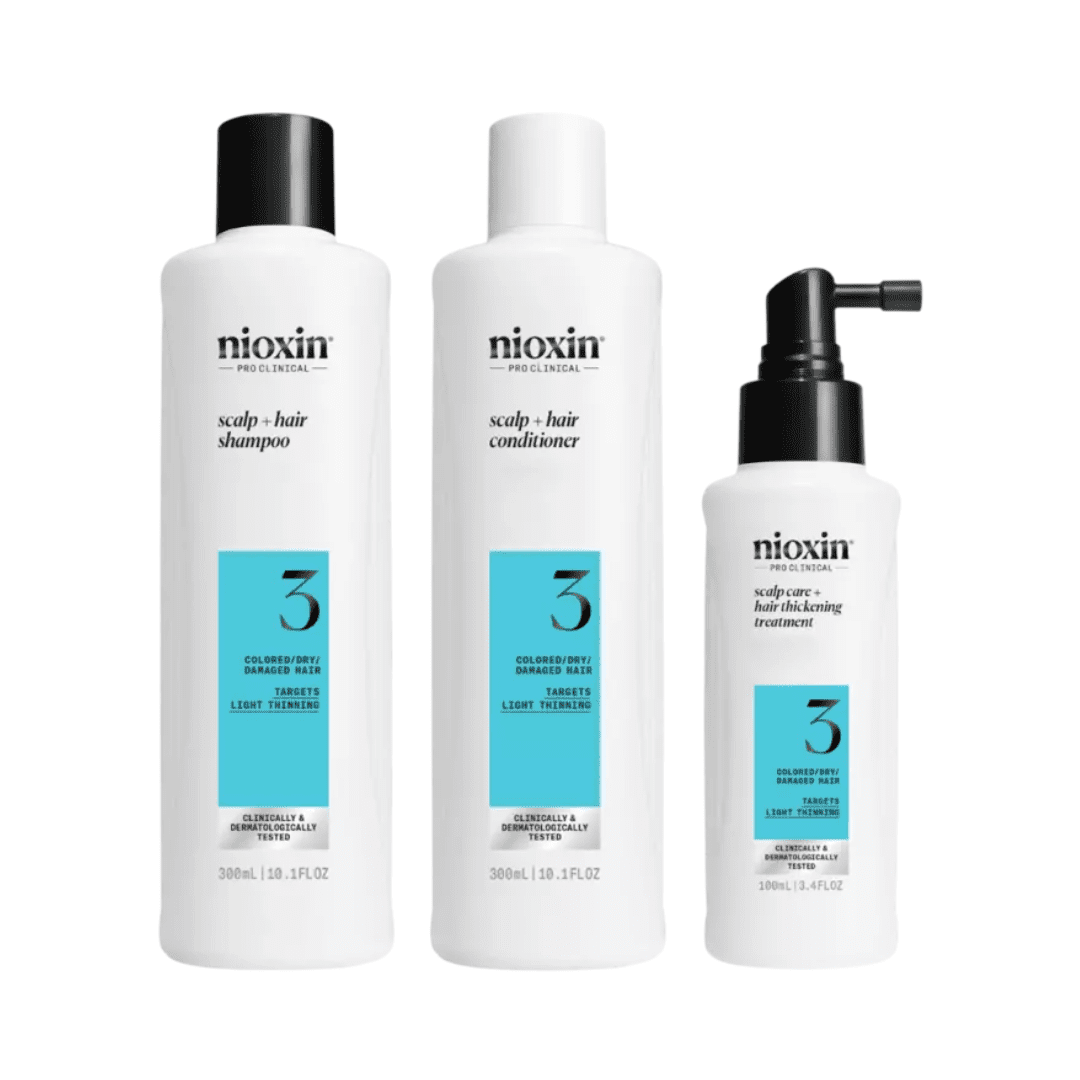 NIOXIN NIOXIN SYSTEM 3 Trial Kit (300+300+100 ml) NEW