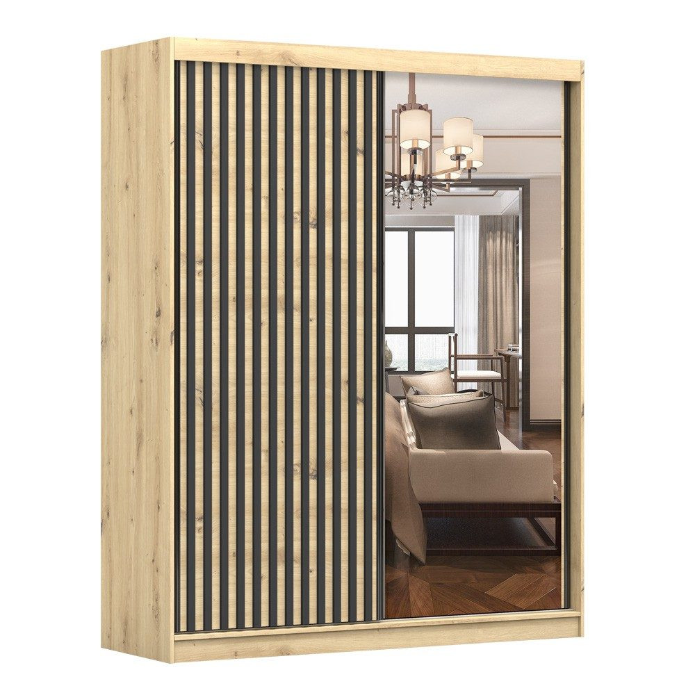 Idzczakmeble Šatní skříň Werona 2D 183 cm