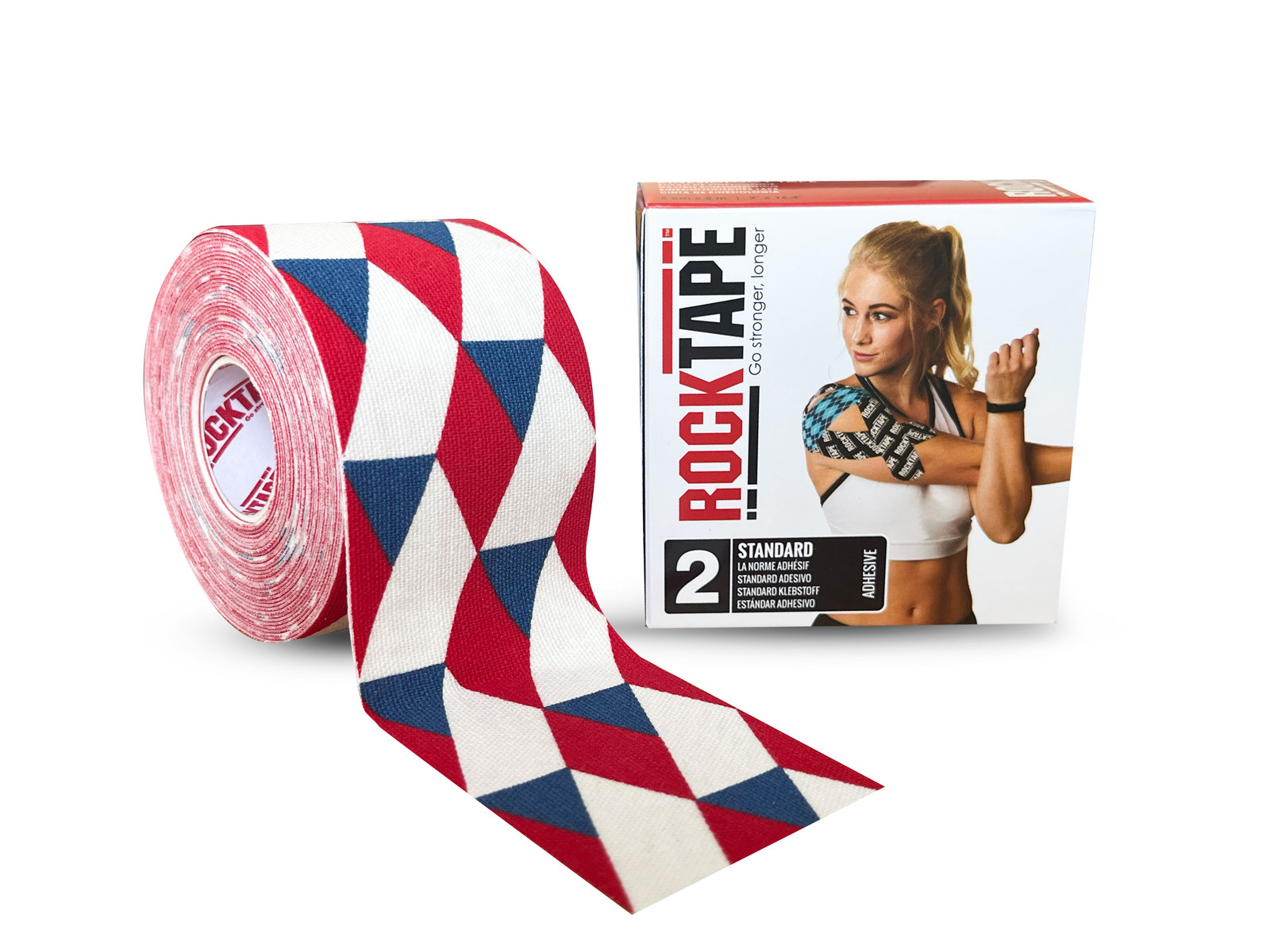 Kineziologický tejp RockTape vlajka CZ