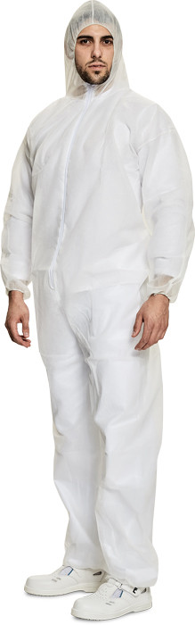 FF MARX BE overal bílá Velikost: XL