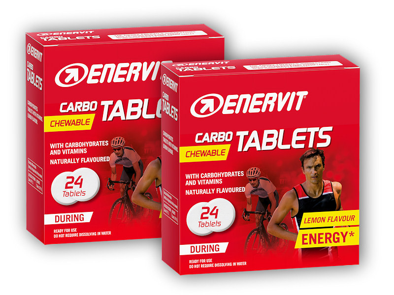 Enervit 2x Carbo 24 tablet blistr citron