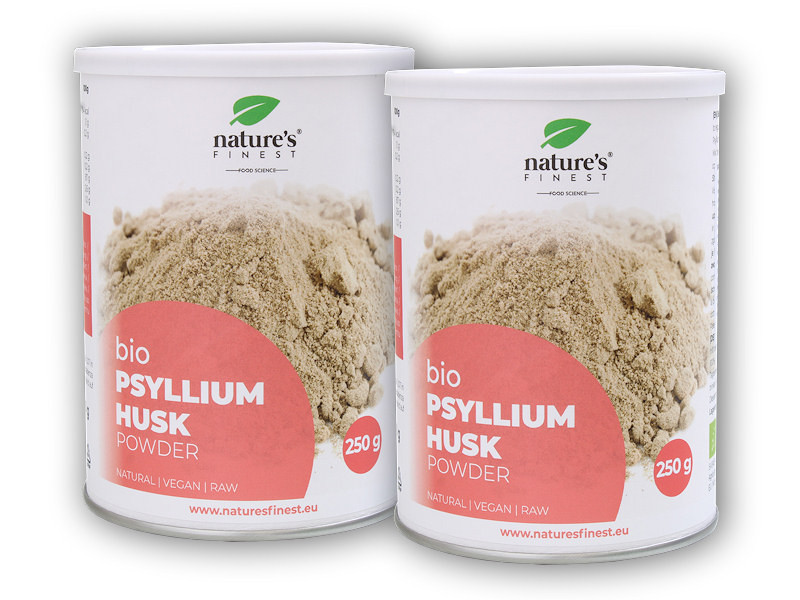 Nature's Finest 2x BIO Psyllium husk powder 250g
