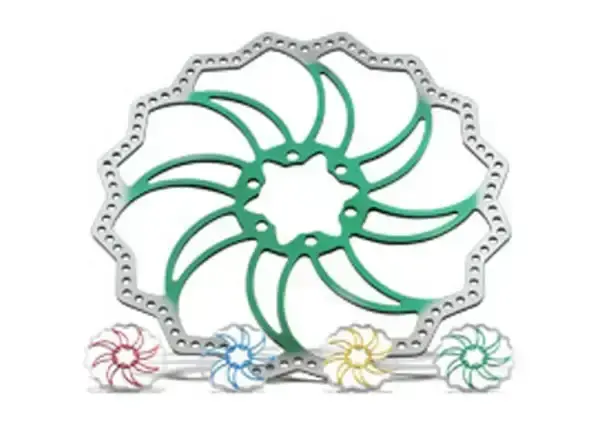 Alligator HK-R18 brzdový kotouč 160 mm zelená