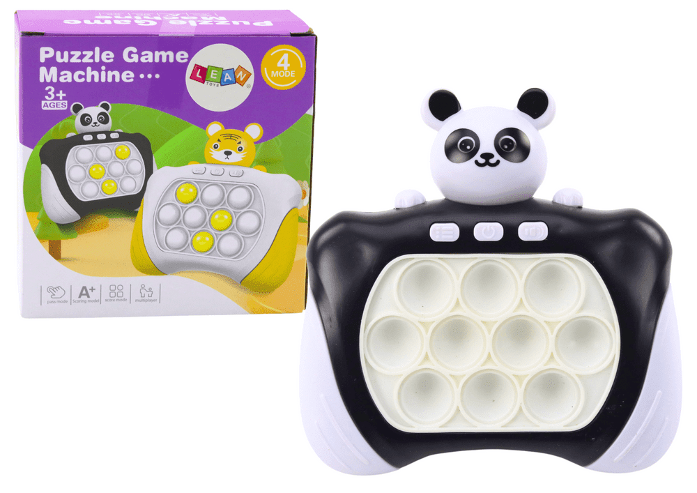 mamido Elektronická zručnostní hra Pop-It konzole Panda