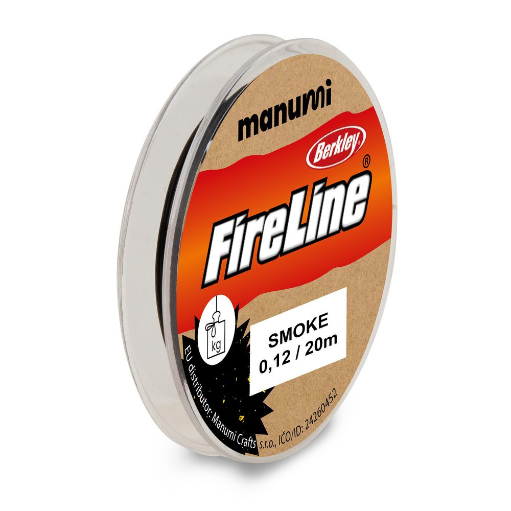 Splétaná šňůra Fireline Smoke 0,12mm - 20 m
