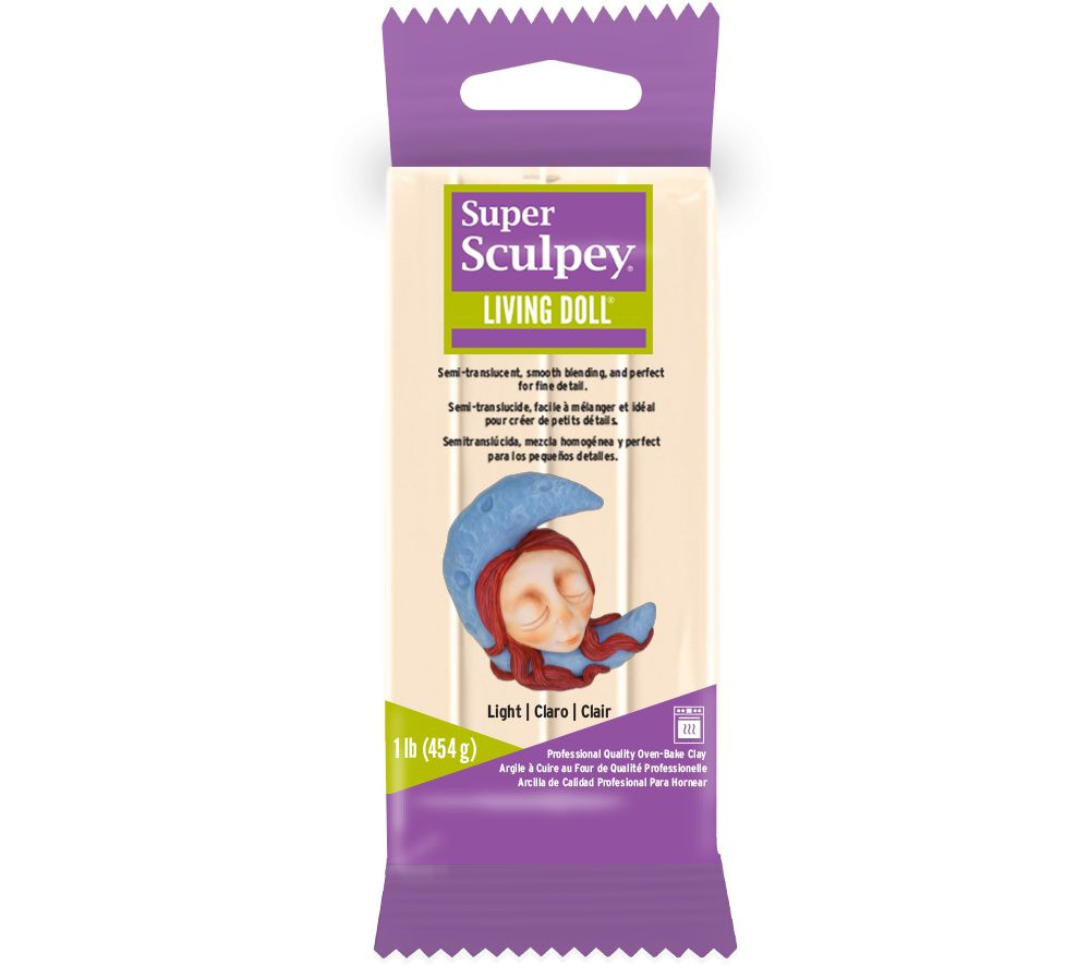 Sculpey Super 454 g Living Doll světlá - 1 ks
