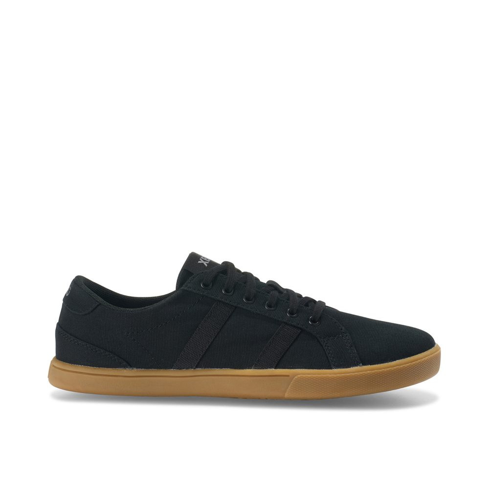 Xero Shoes DILLON CANVAS Black/Gum Barefoot tenisky - 36
