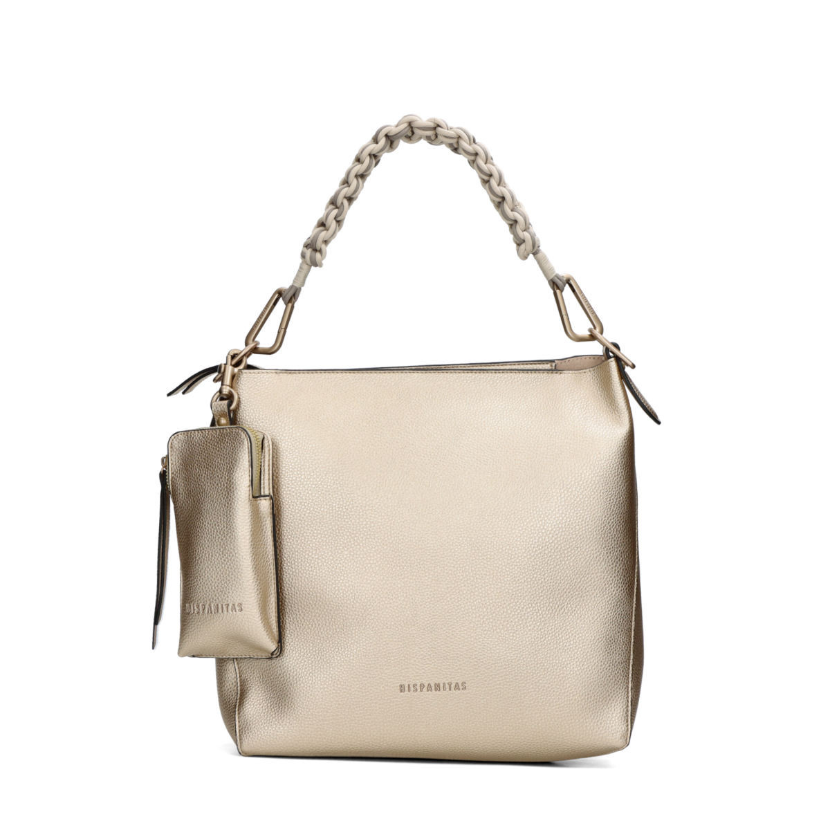 Hispanitas dámská stylová kabelka - zlatá - One size