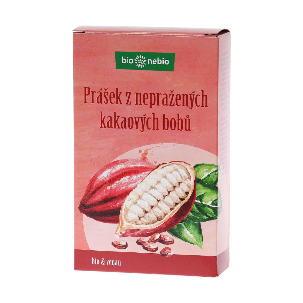 Prášek z nepraženého kakaa 150 g BIO   BIO NEBIO