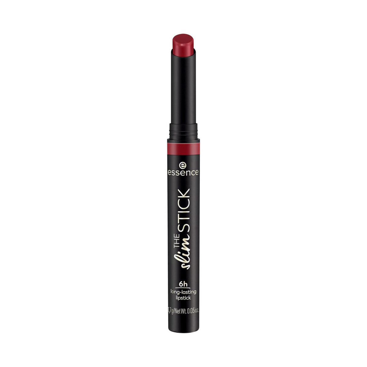 Essence  Long-lasting Lipstick The Slim Stick - 107 Hot Chili  Červená