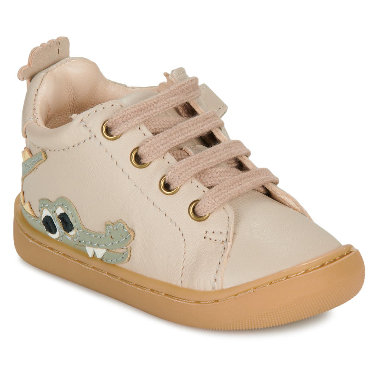 Easy Peasy  MY DODU LACET CROCO  Béžová