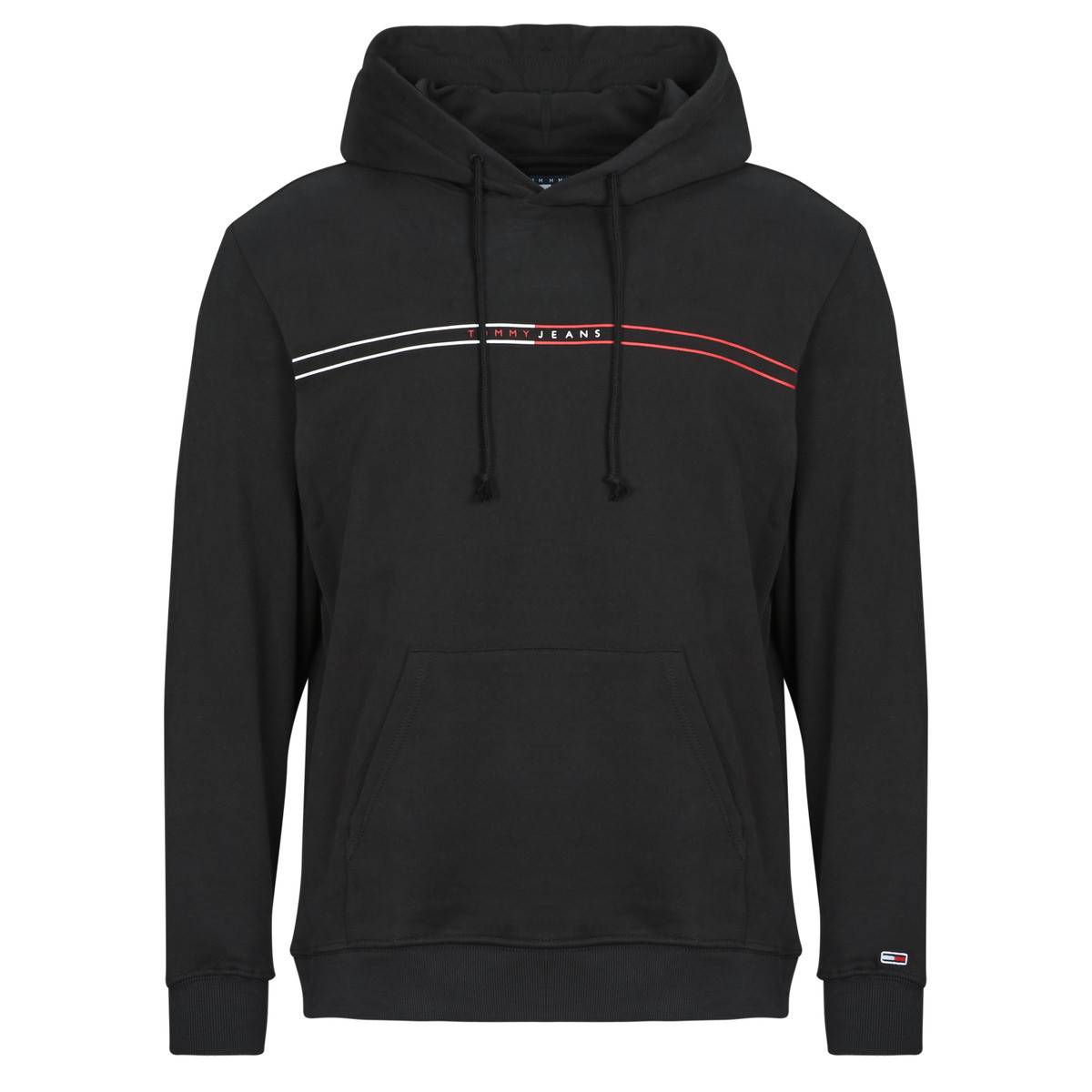 Tommy Jeans  TJM REG ENTRY GRAPHIC HOODIE EXT  Černá