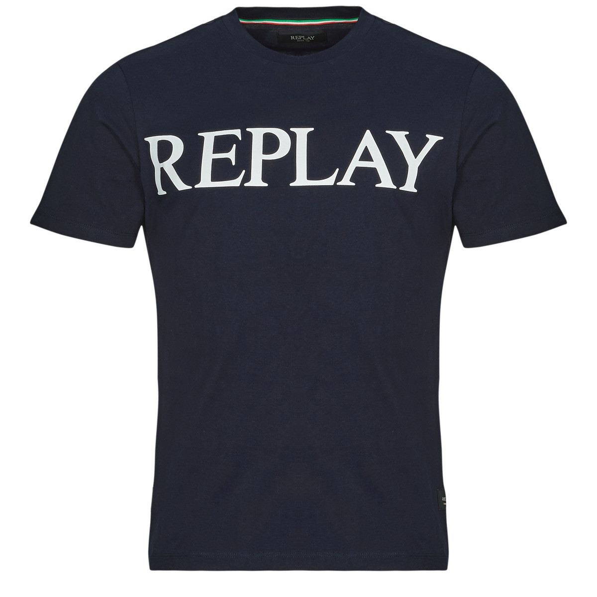 Replay  T SHIRT  Modrá