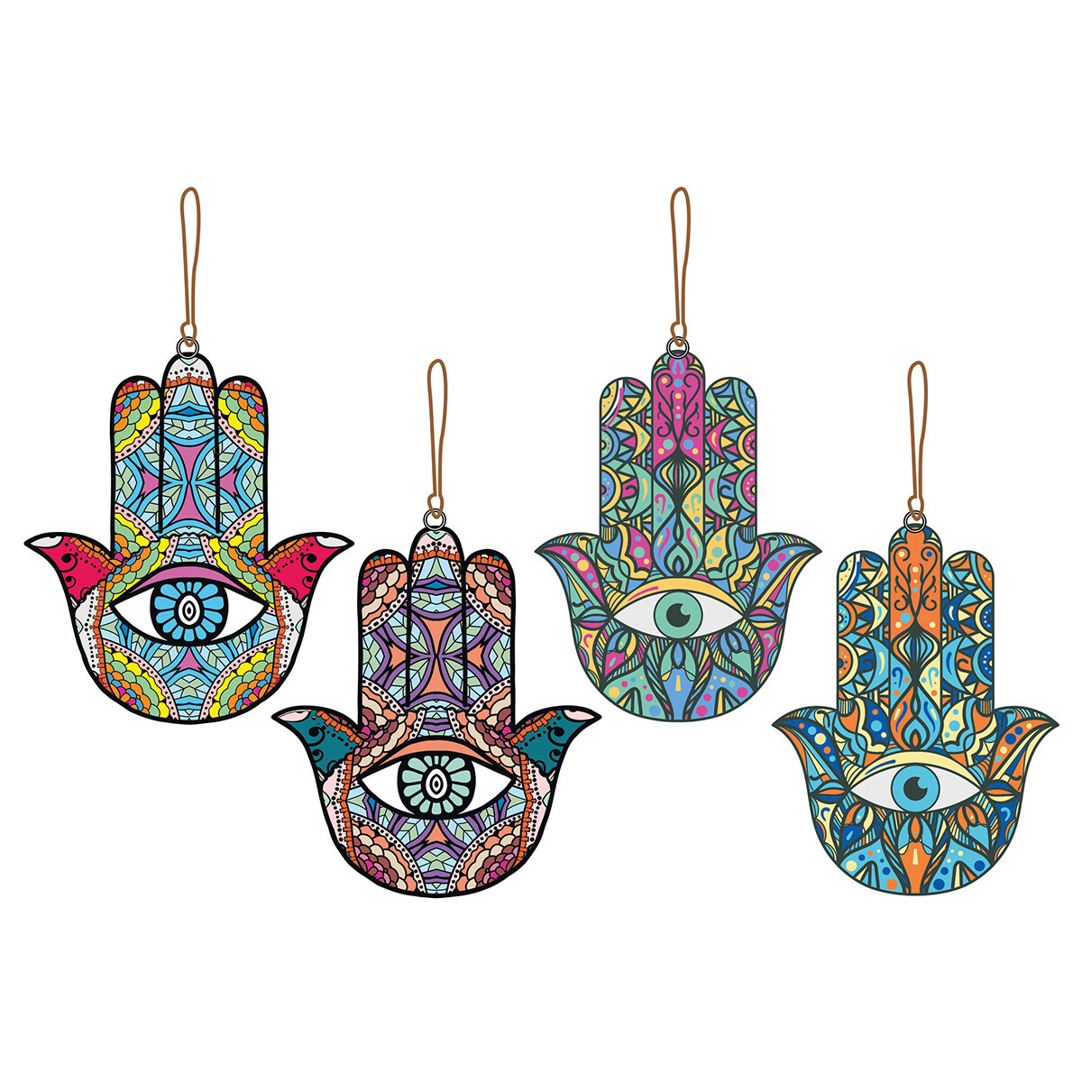 Signes Grimalt  Přívěsek Hand Of Fatima 4U  ruznobarevne