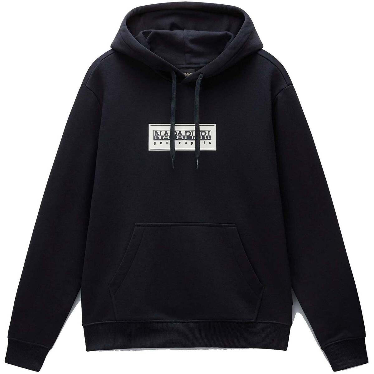 Napapijri  B Box Logo Hoodie Black  Černá