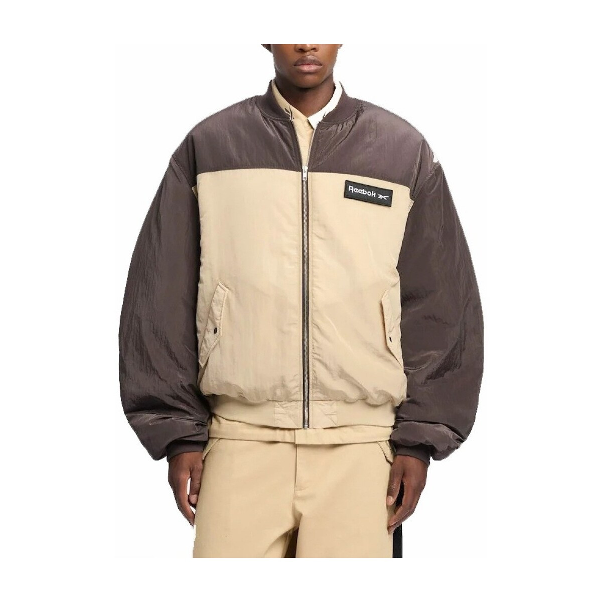 Reebok Sport  BOMBER JACKET  Hnědá