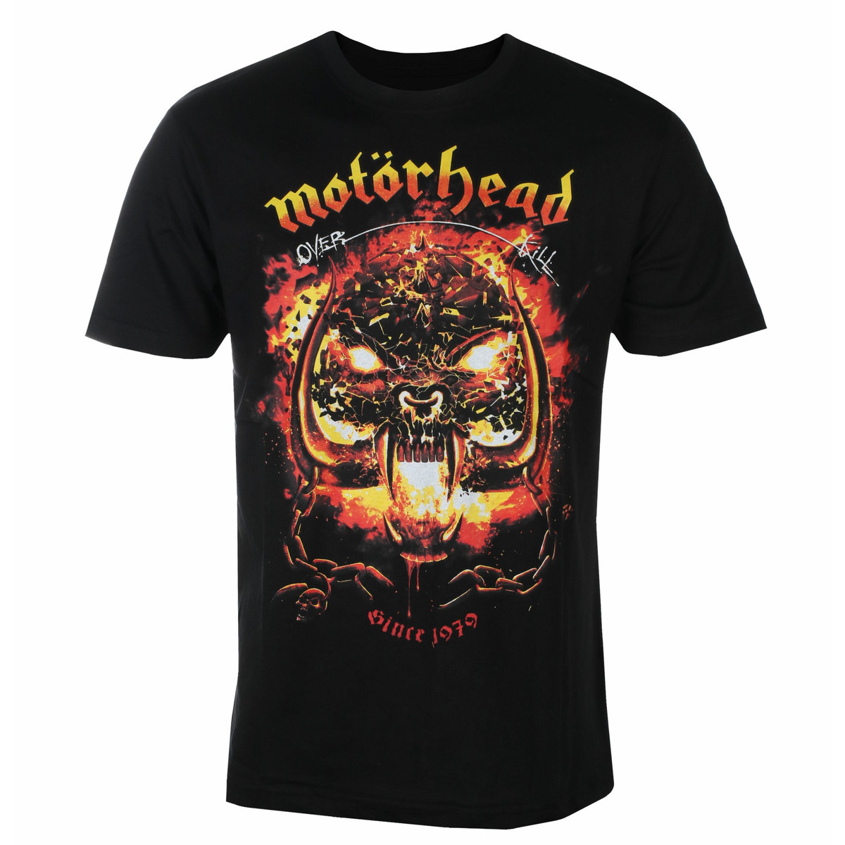 Tričko Brandit Motörhead Overkill - černé, XL