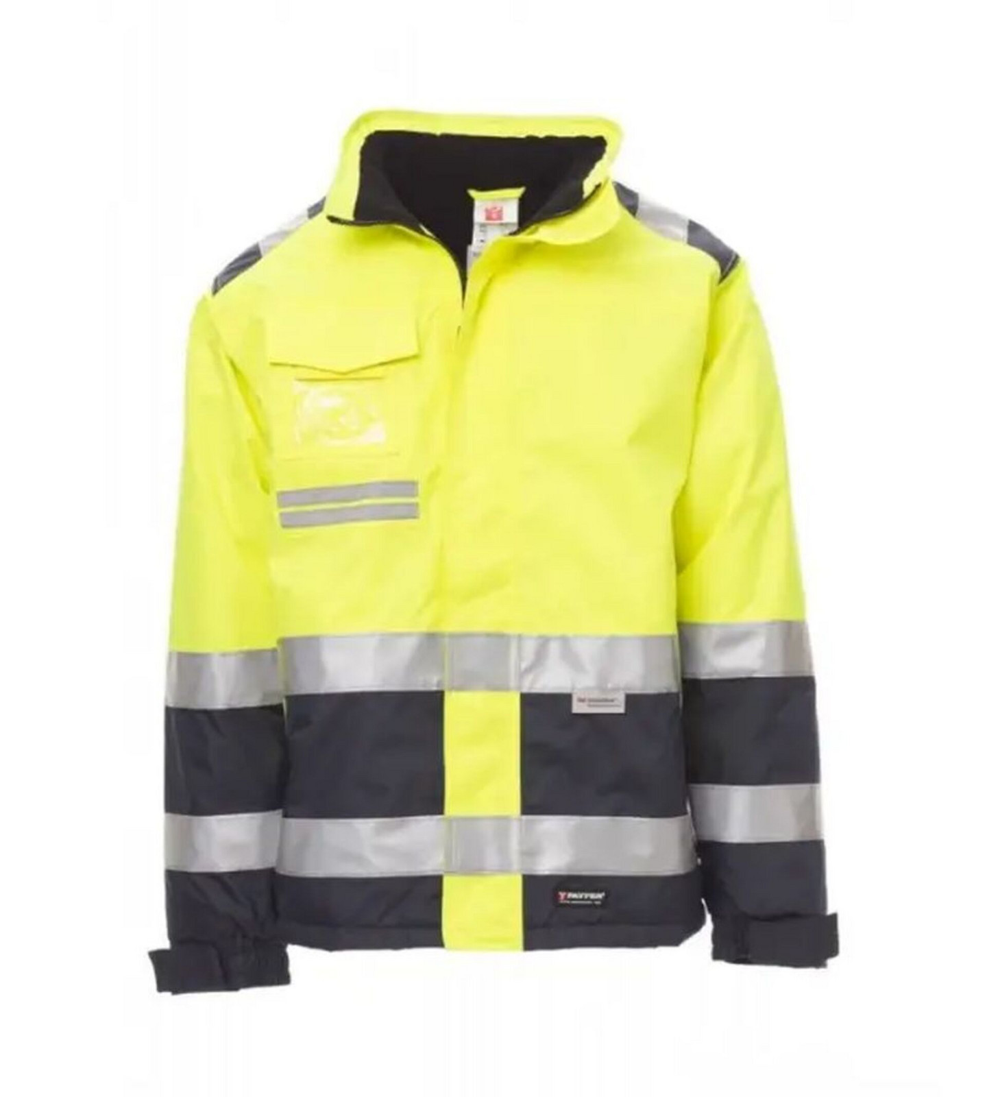 PayPer HISPEED Bunda zimní reflexní oranžová/modrá  3XL