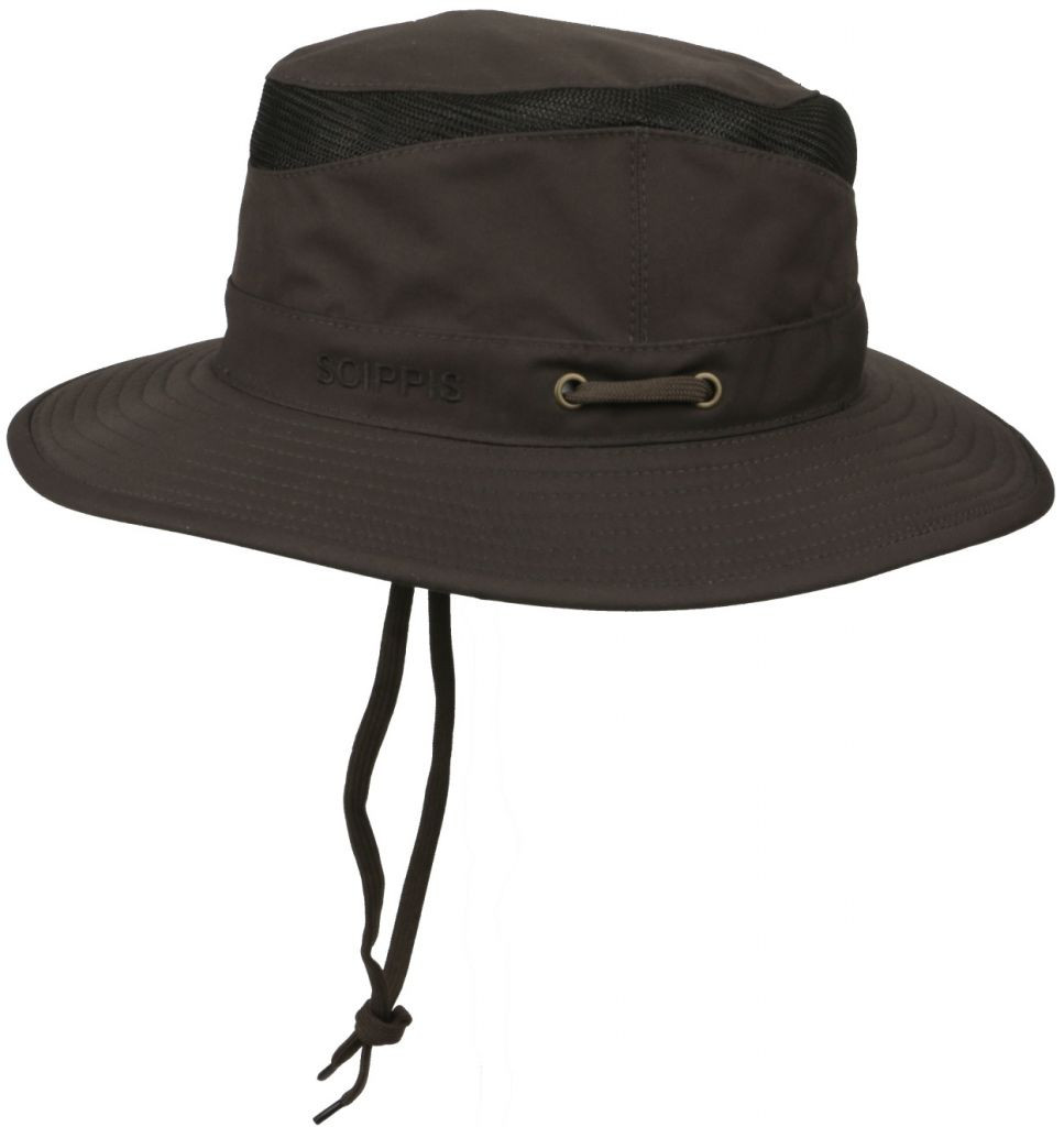 Klobouk bavlněný Scippis Hudson - hnědý, M