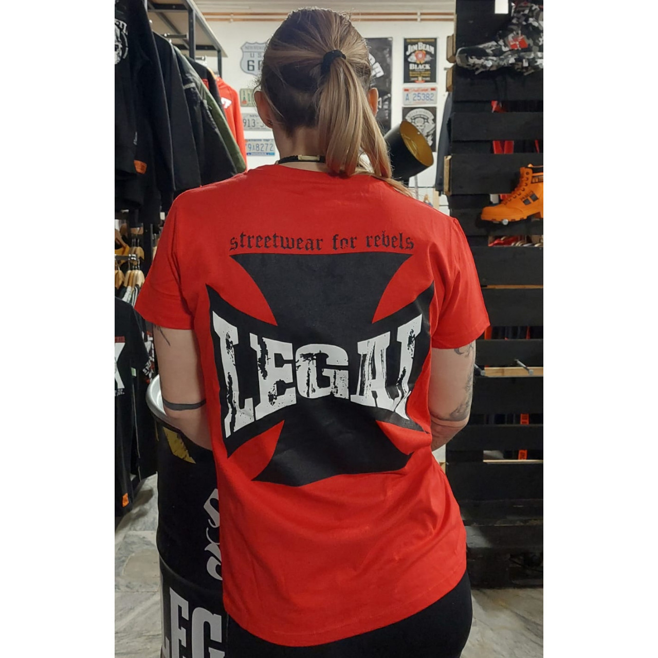 Triko dámské Legal Life Maltézák - červené, S