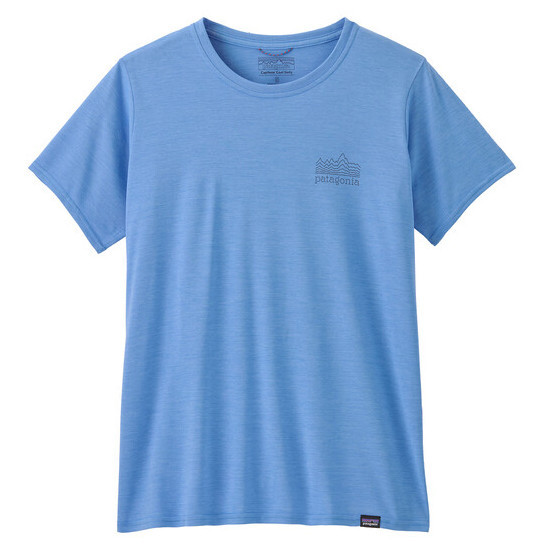 Dámské triko Patagonia W's Cap Cool Daily Graphic Shirt Velikost: M / Barva: světle modrá