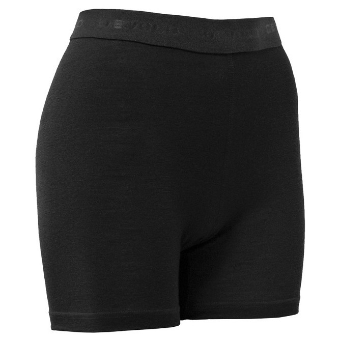 Dámské funkční boxerky Devold Breeze Plus Merino 200 Boxer Wmn Velikost: L / Barva: černá