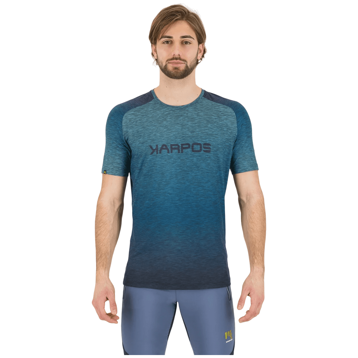 Pánské funkční triko Karpos Prato Piazza Jersey Velikost: L / Barva: modrá