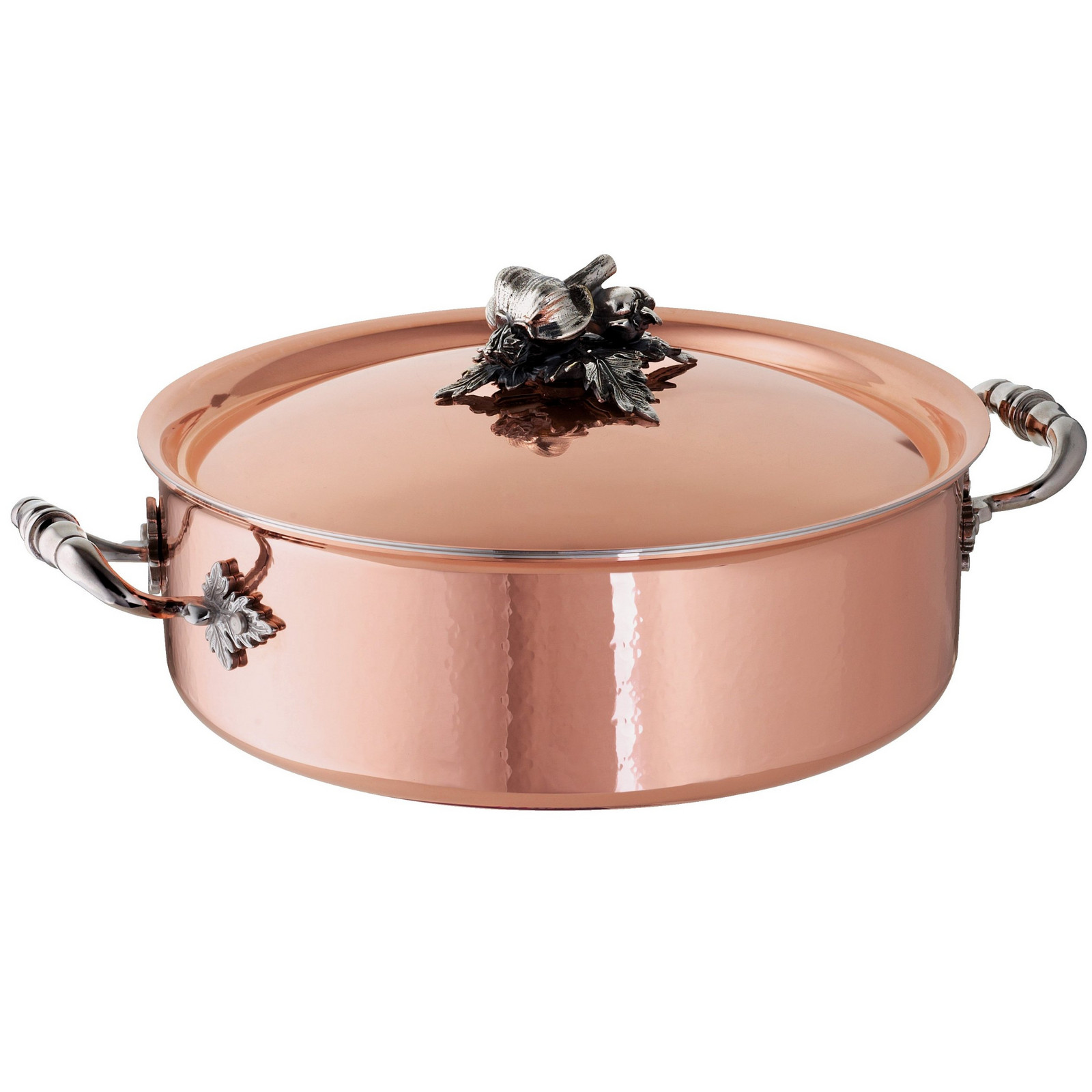 Nízký kastrol OPUS CUPRA 26 cm, měď, Ruffoni