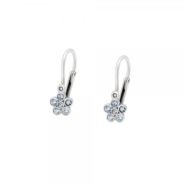 Náušnice dětské s kamenem 333-277-002133 0.80g