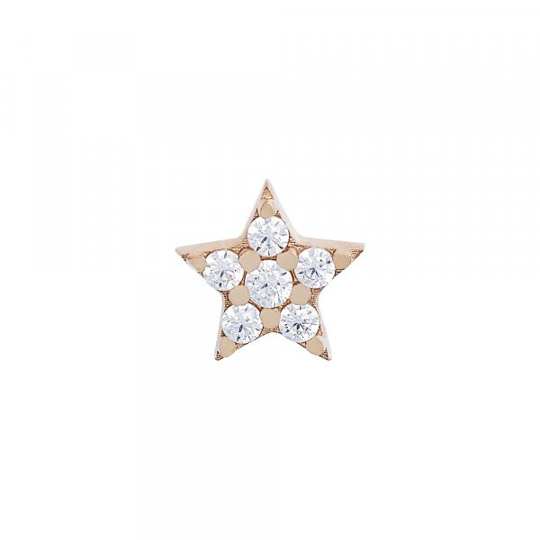 Piercing se syntetickými kameny 536-306-000205 0.85g