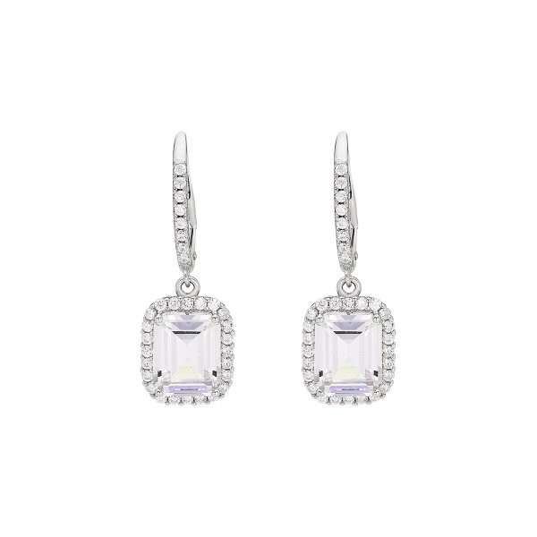 Náušnice se syntetickými kameny 136-258-001224-0000