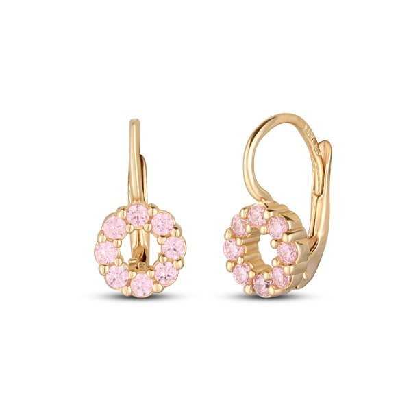 Náušnice se syntetickými kameny 236-277-004465 1.95g