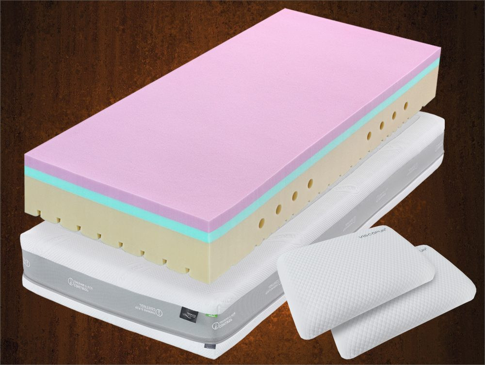 Tropico Ortopedická matrace Tropico SUPER FOX CLOUD - 100x200 cm | akce 1+1 (2ks) | 20 cm | CLASSIC (hladká bez profilace)