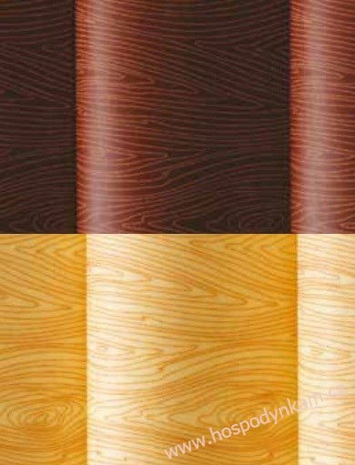 Transfer folie na čokoládu - dřevo