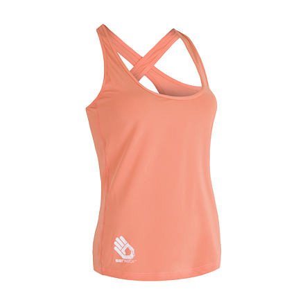 SENSOR COOLMAX FRESH PT HAND dámské triko bez rukávů apricot Velikost: L 8592837038476