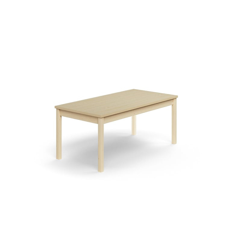 Stůl DECIBEL, 1400x700x590 mm, akustická HPL deska, bříza