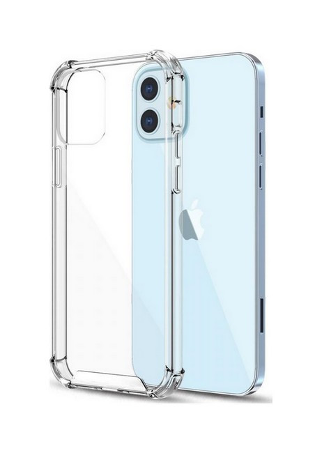 Kryt TopQ iPhone 12 silikon průhledný ultratenký 67165