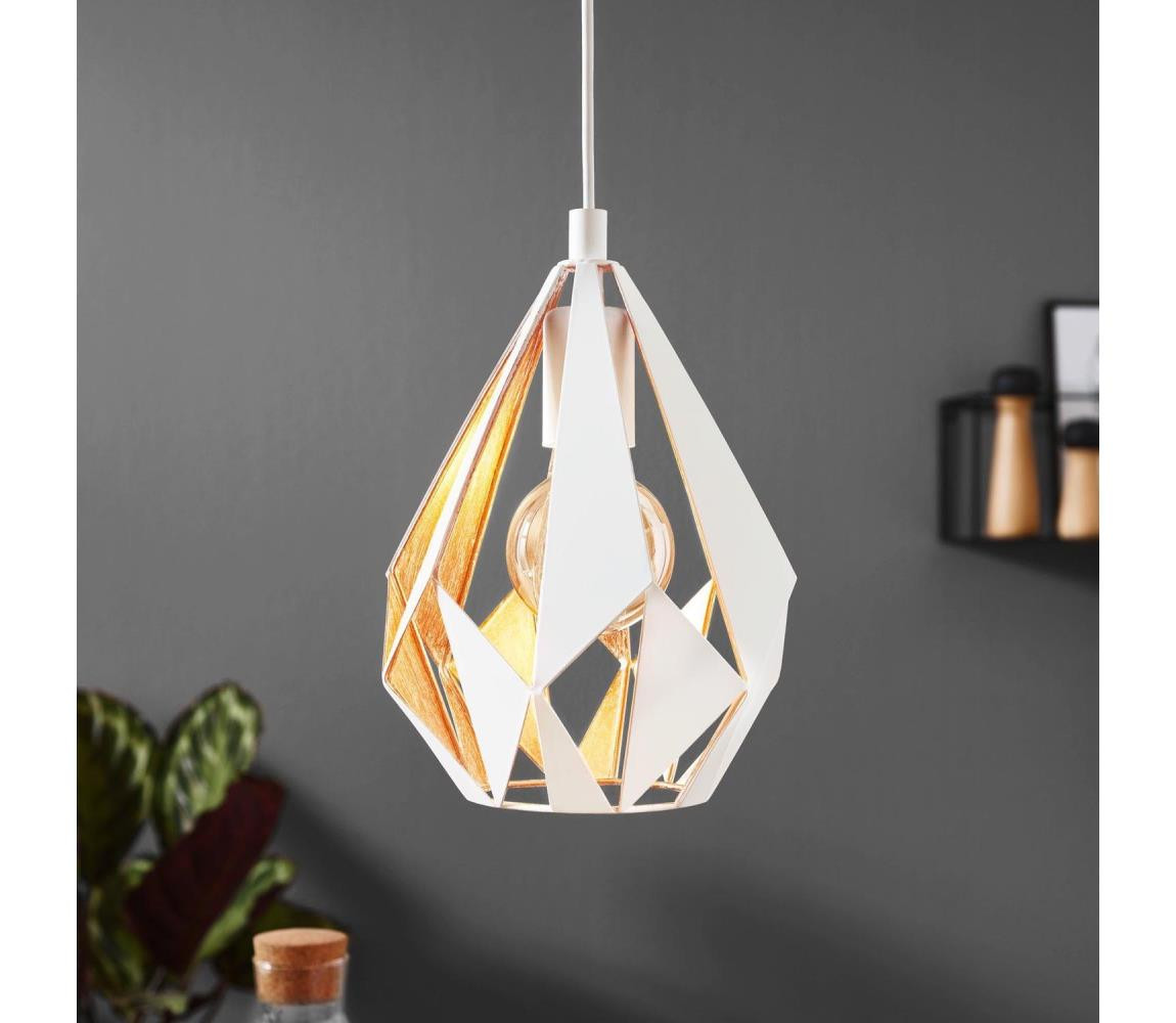 Eglo Eglo 43001 - Lustr na lanku CARLTON 1xE27/60W/230V